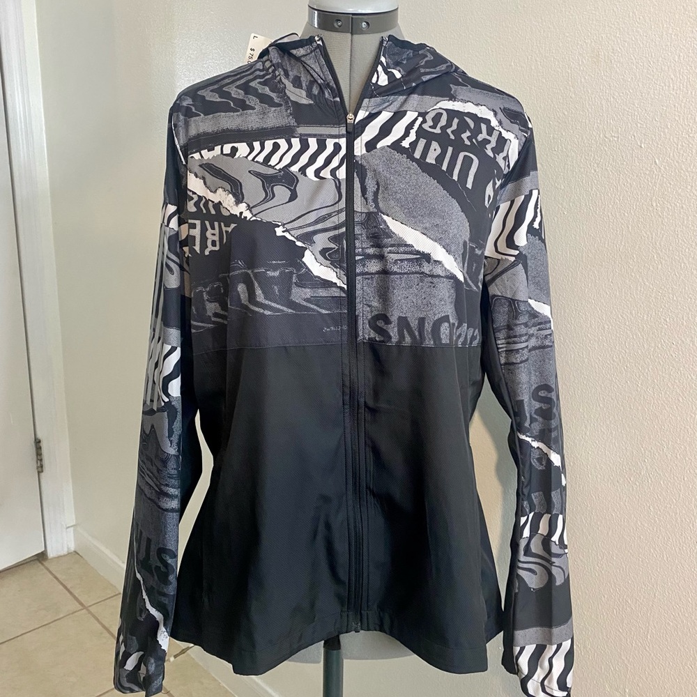 Adidas Own The Run Black Jacket NWT (Sz L)